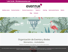 Tablet Screenshot of eventosintur.com